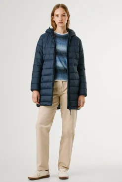 Mujer Pepe Jeans Chaquetas|Plumíferos Y Acolchados>Plumífero Largo Acolchado