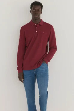 Hombre Pedro del Hierro Polos>Polo básico manga larga