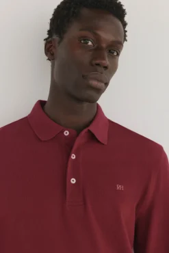 Hombre Pedro del Hierro Polos>Polo básico manga larga