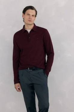 Hombre Pedro del Hierro Polos>Polo básico manga larga