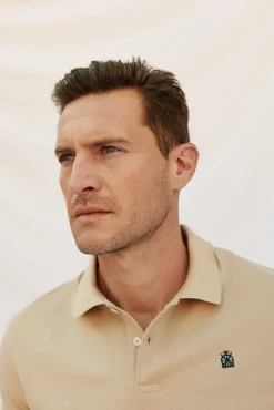 Hombre Cortefiel Polos>Polo básico manga larga