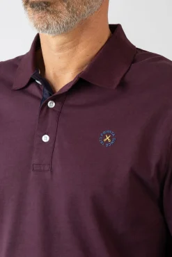 Hombre Privata Polos>Polo básico manga larga