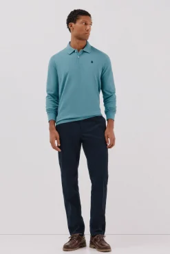 Hombre Cortefiel Polos>Polo básico manga larga