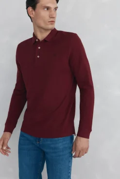 Hombre Pedro del Hierro Polos>Polo básico manga larga
