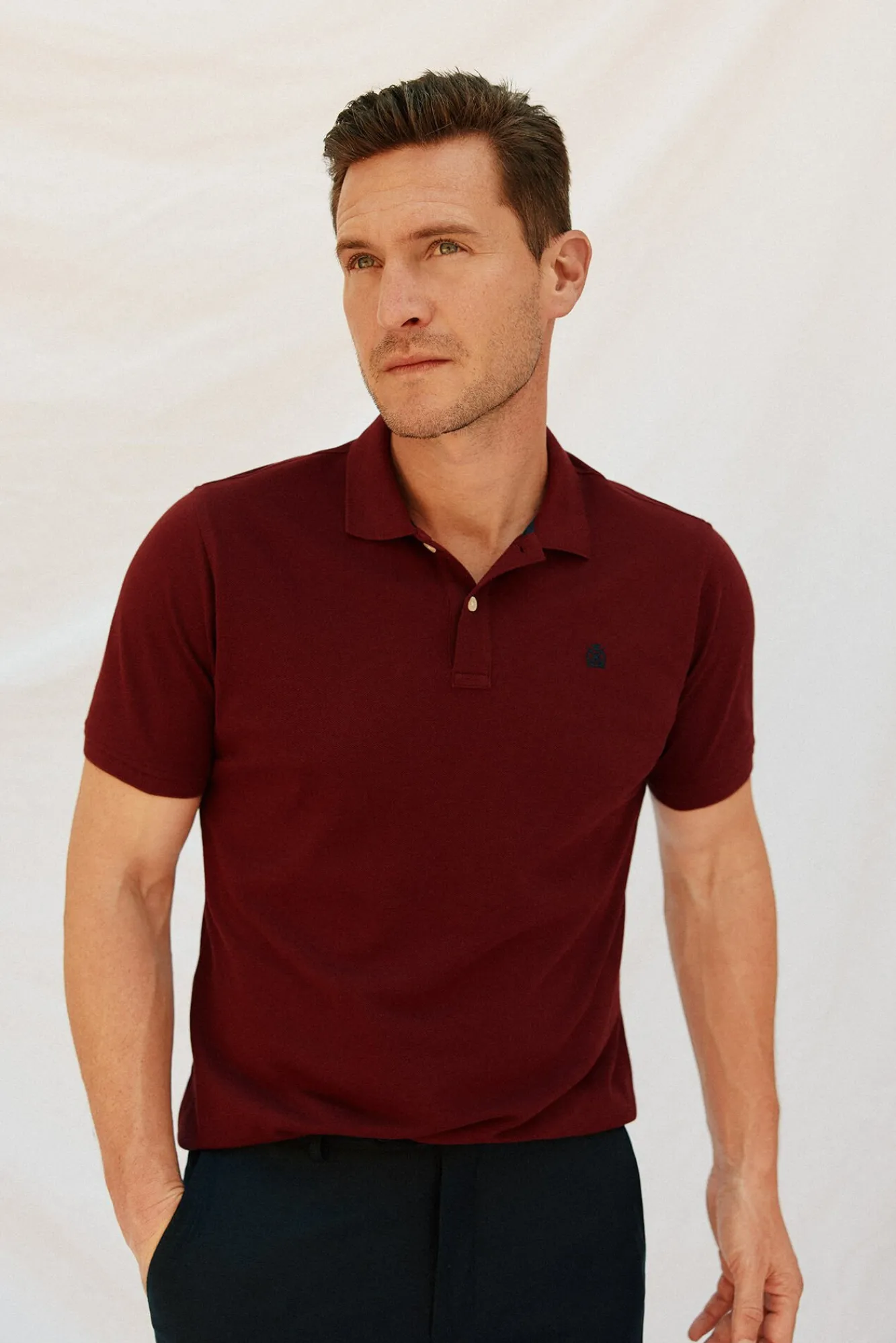 Hombre Cortefiel Polos>Polo básico piqué