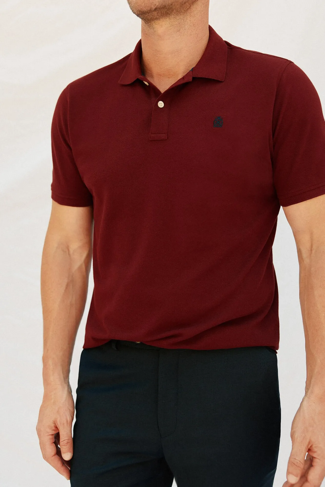 Hombre Cortefiel Polos>Polo básico piqué