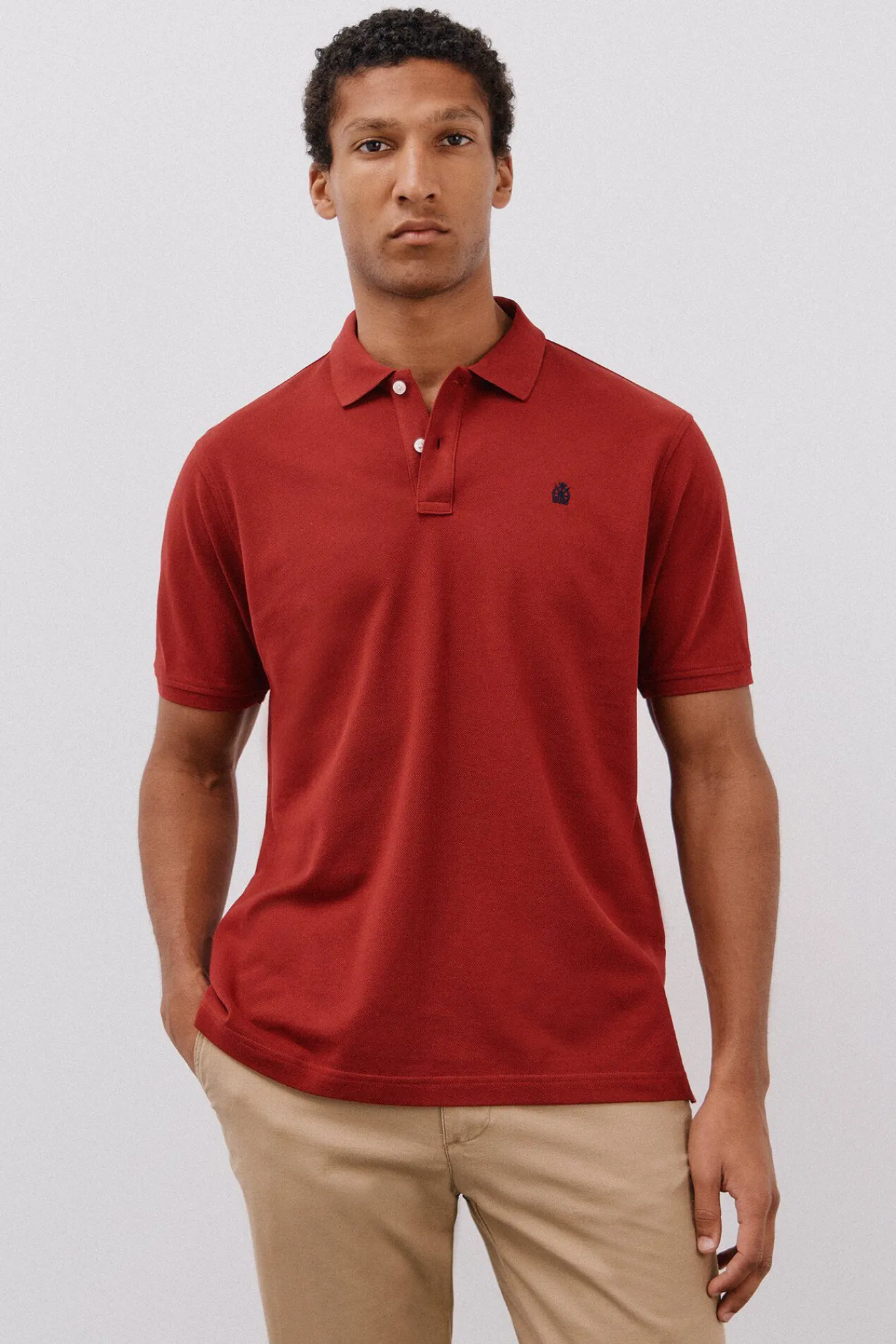 Hombre Cortefiel Polos>Polo básico piqué