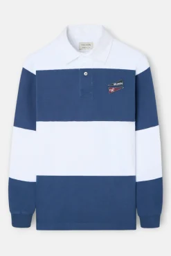 Hombre Silbon Polos>Polo clásico rugby rayas