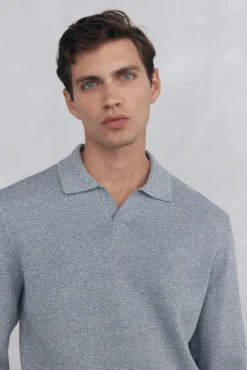 Hombre Pedro del Hierro Polos|Jerséis>Polo collar torzal liso