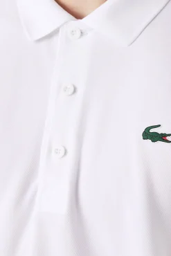 Hombre Lacoste Polos>Polo con ribetes en contraste en los hombros y los extremos de las mangas