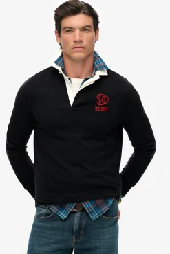 Hombre Superdry Polos>Polo cuello tipo rugby