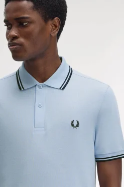Hombre Fred Perry Polos>Polo de hombre de piqué de manga corta