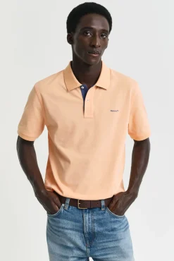 Hombre Gant Polos>Polo de piqué en contraste