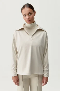 Mujer Born Living Yoga Deporte>Polo deportivo Lua "Skin move" beige