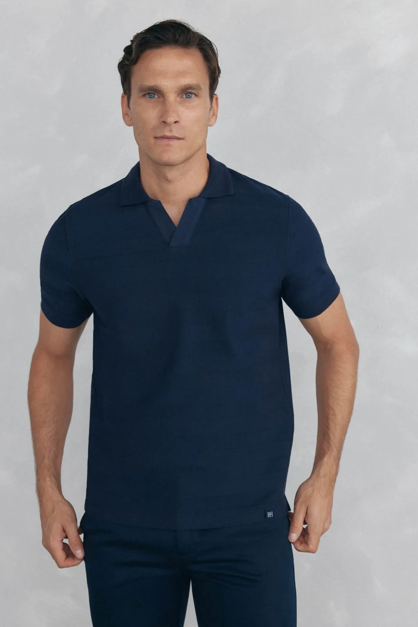 Hombre Pedro del Hierro Polos>Polo estructura jacquard
