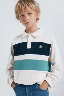 Niños Springfield Kids Polos|Camisetas>Polo manga larga detalle rayas niño