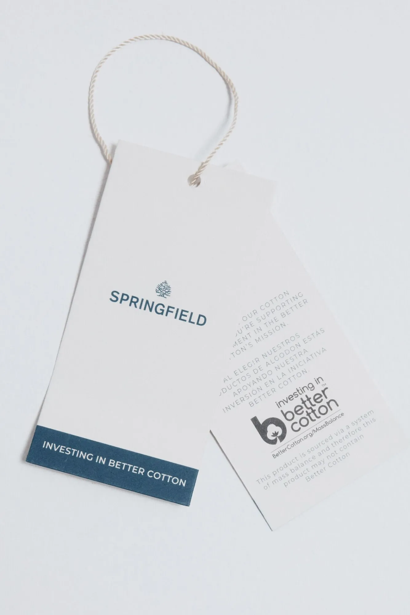 Hombre Springfield Polos>Polo piqué bloques color regular fit