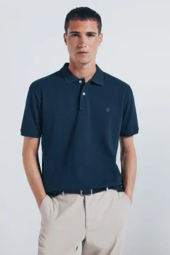 Hombre Springfield Polos>Polo piqué básico regular fit