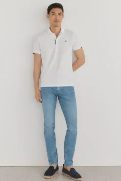 Hombre Pedro del Hierro Polos>Polo puños contraste