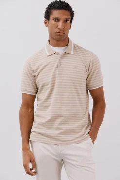 Hombre Cortefiel Polos>Polo rayas oxford