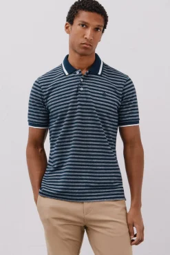Hombre Cortefiel Polos>Polo rayas oxford