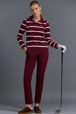 Mujer Pedro del Hierro Deporte>Polo técnico rayas golf