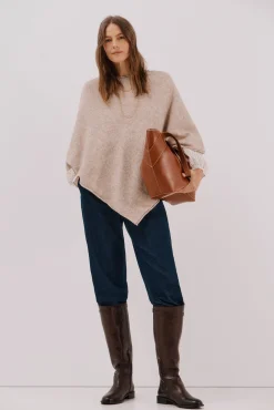 Mujer Cortefiel Chaquetas>Poncho tacto suave