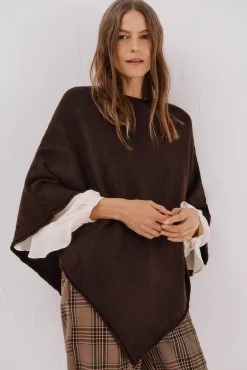 Mujer Cortefiel Chaquetas>Poncho tacto suave