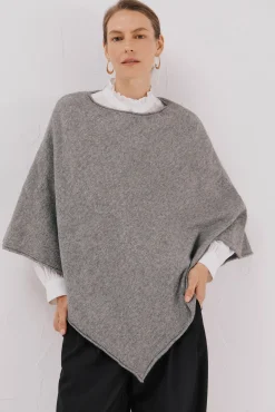 Mujer Cortefiel Chaquetas>Poncho tacto suave