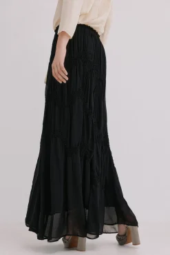 Mujer Hoss Intropia Faldas>Romelia. Falda bordada