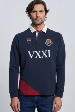 Hombre Valecuatro Polos>Rugby escudo