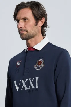 Hombre Valecuatro Polos>Rugby escudo