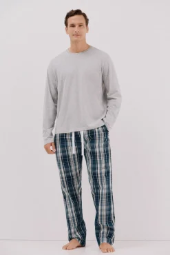 Hombre Cortefiel Pijamas>Set de pijama punto y tela