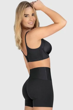 Mujer Leonisa Ropa Interior>Short de control moderado aspecto invisible con fajón antideslizante