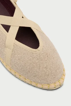 Mujer Flabelus Bailarinas>Slipper de lino