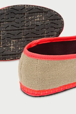 Mujer Flabelus Bailarinas>Slipper de lino