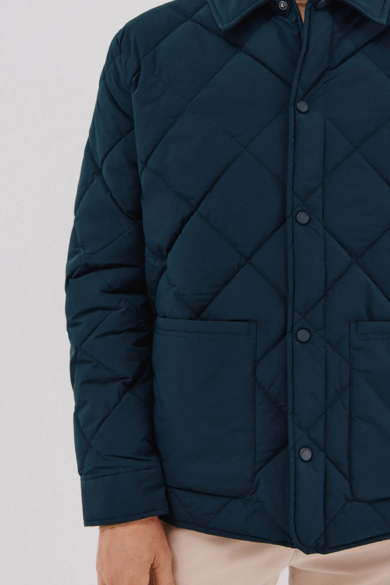 Hombre Cortefiel Chaquetas>Sobrecamisa acolchada