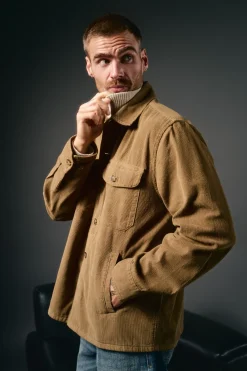 Hombre OOTO Camisas>Sobrecamisa de pana