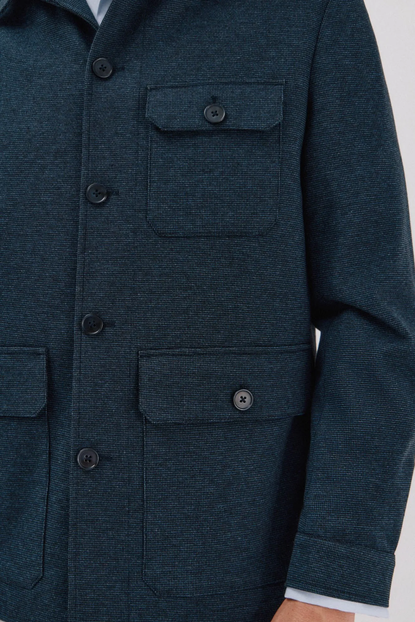 Hombre Cortefiel Americanas|Americanas>Sobrecamisa de punto