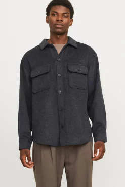 Hombre Jack & Jones Camisas>Sobrecamisa de sarga