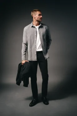 Hombre OOTO Camisas>Sobrecamisa denim