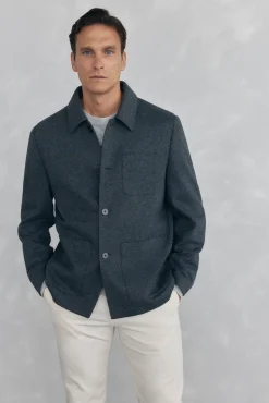 Hombre Pedro del Hierro Americanas|Americanas>Sobrecamisa lana