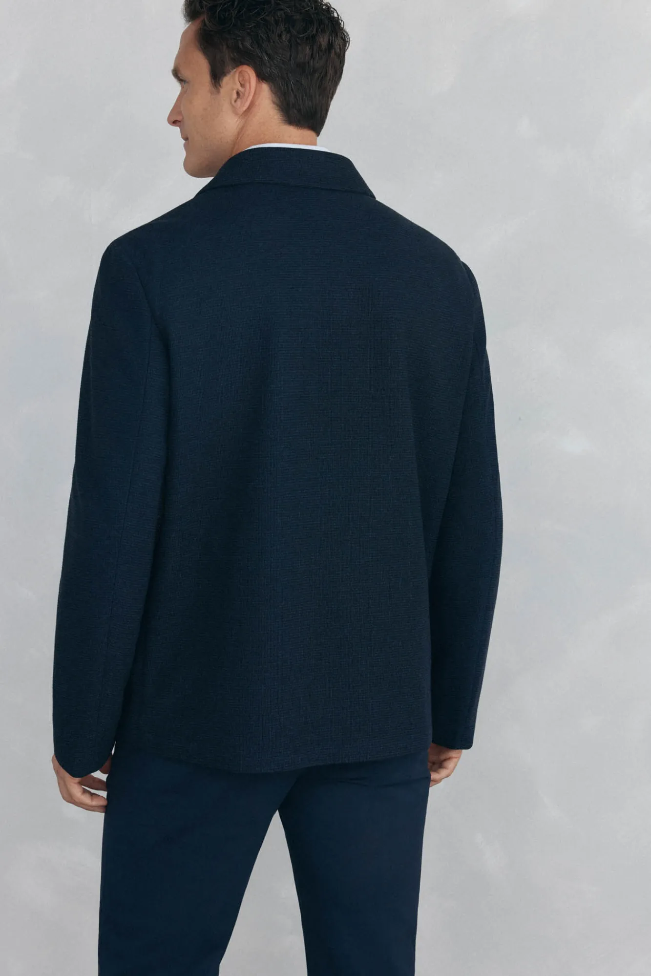 Hombre Pedro del Hierro Americanas|Americanas>Sobrecamisa marino