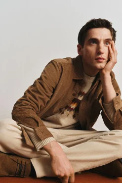 Hombre Cortefiel Camisas>Sobrecamisa pana