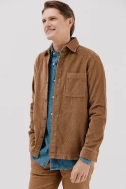 Hombre Cortefiel Camisas>Sobrecamisa pana