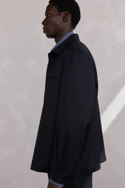 Hombre Pedro del Hierro Camisas>Sobrecamisa traje lana