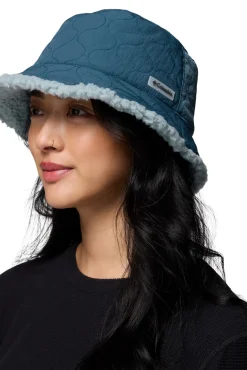 Hombre Columbia Gorras>Sombrero de pescador acolchado y reversible de forro polar sherpa Winter Pass™ II unisex