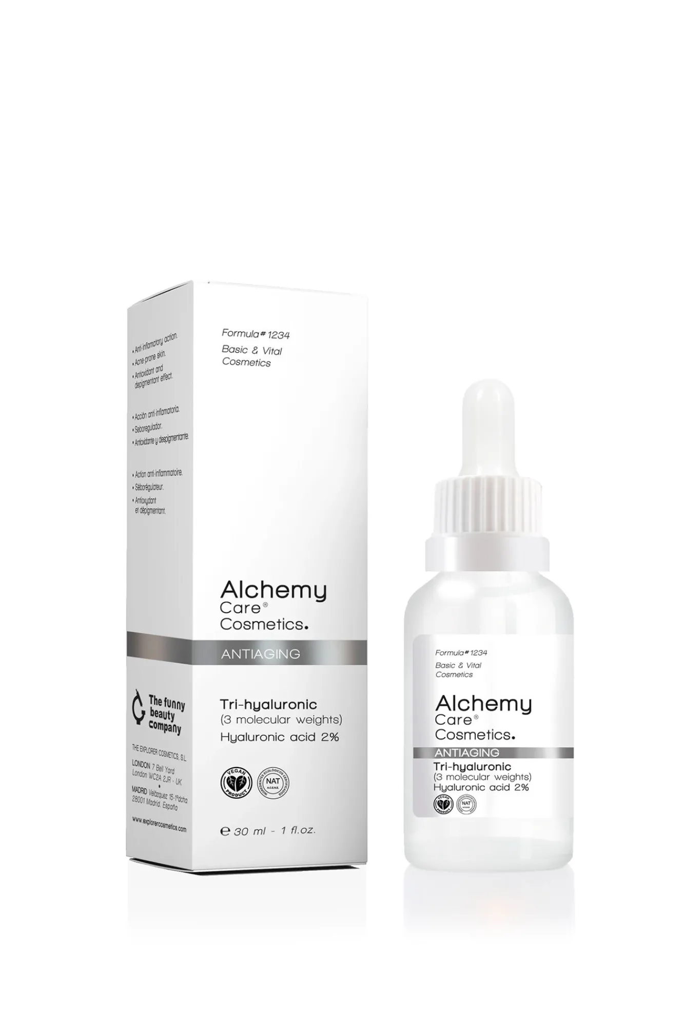 Alchemy Parafarmacia|Cosmética Facial>Sérum antiedad tri-hialurónico 2% 30 ml