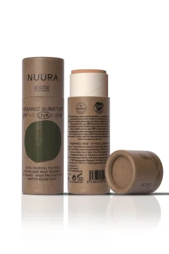 Nuura Cosmética Natural|Cosmética Facial>Stick protector solar facial con color +5014 gr