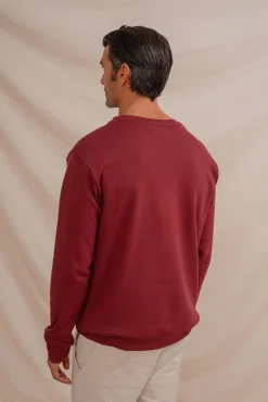 Hombre Celopman Sudaderas>Sudadera básica de cuello redondo